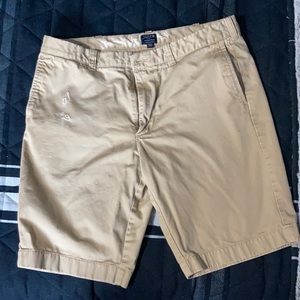 J crew rivington short with small rip